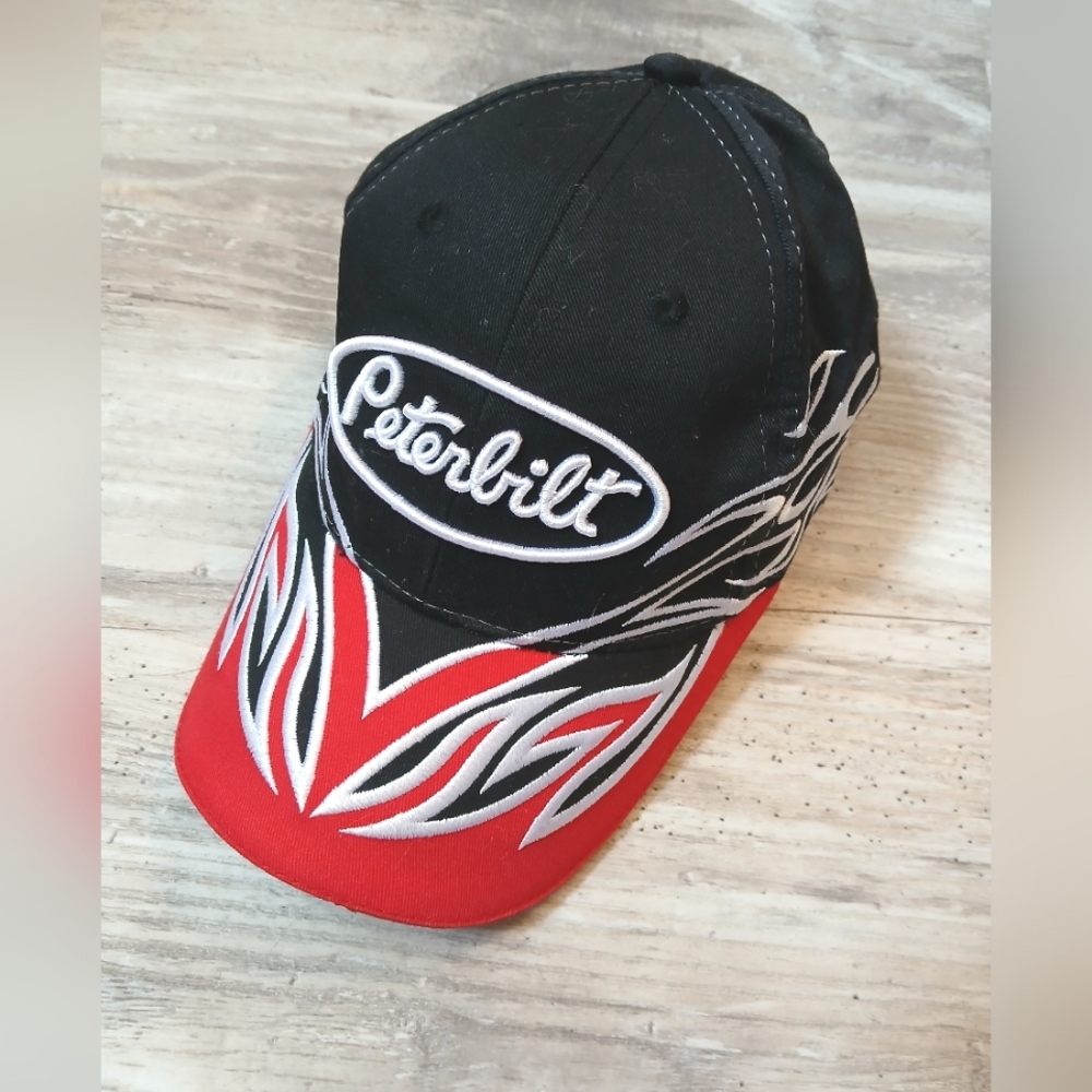 Peterbilt Trucker Hat – Ontario Group 1981–2006 Flame Embroidered Cap – GUC